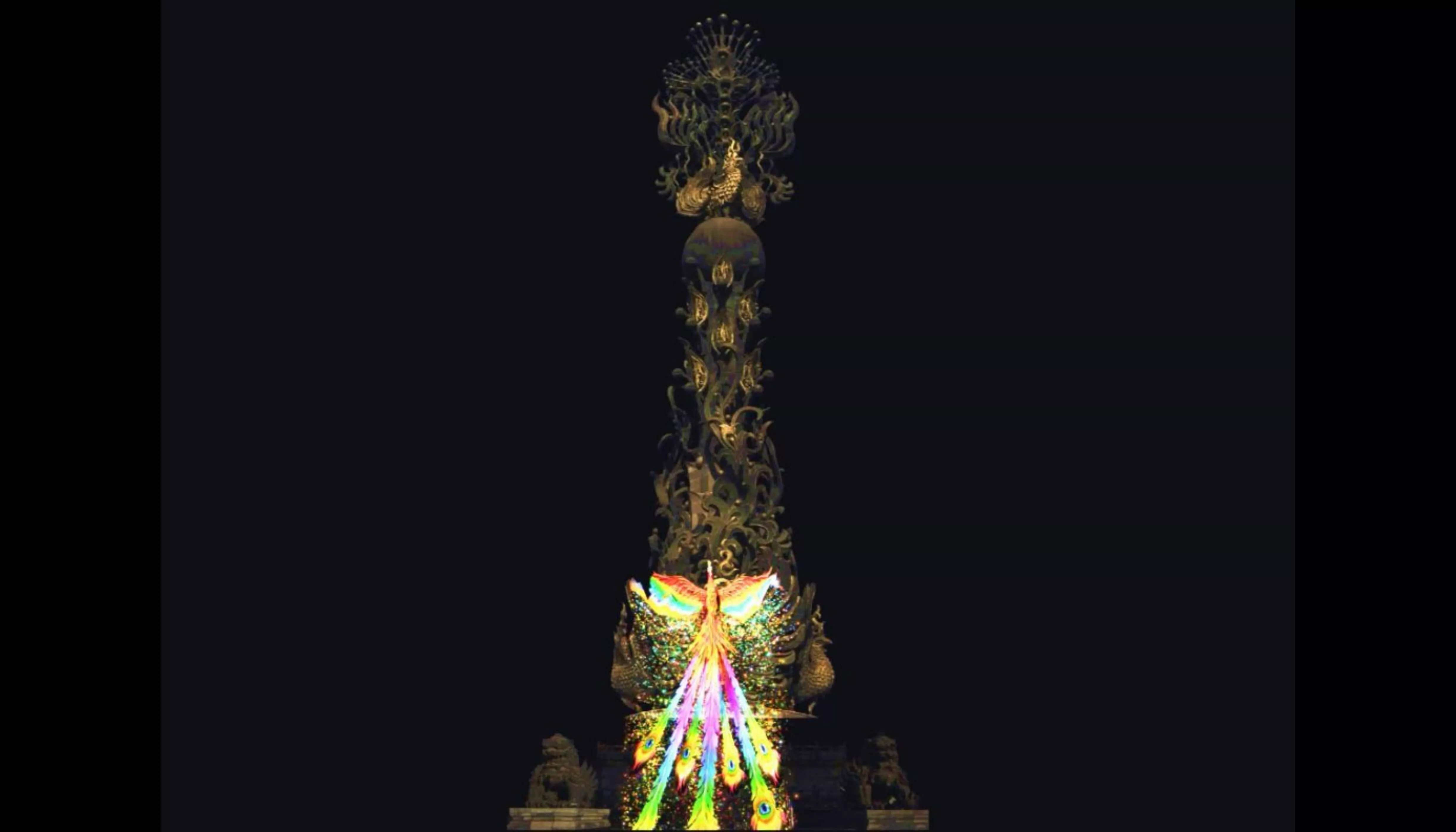 城市雕塑 裸眼3D秀